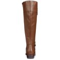 thumbnail image 3 of Karen Scott Womens Deliee Almond Toe Knee High Riding Boots, Cognac, Size 12.0, 3 of 6