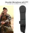 thumbnail image 2 of Ccdes Military Handheld Speaker Mic, Shoulder Microphone PTT,3.5mm Plug Handheld Speaker Mic HiFi Sound Shoulder/Handheld Retro Telephone Handset, 2 of 8