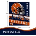 thumbnail image 3 of Football Throw Blanket Football Fans Gift for Men Women Kids Cozy Soft Flannel Blanket with Sofa Bed Couch Living Room 50" X 60", 3 of 5