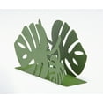 thumbnail image 3 of Mango Steam Metal Tabletop Napkin & Letter Holder - Leaf, Green (6" L x 1.75" W x 4" H), 3 of 8