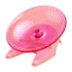 thumbnail image 3 of Rueda para hámster Yinane disco giratorio suministros para mascotas juguete deportivo redondo de entrenamiento Rueda para correr rodillo silencioso Rosado rojo, 3 of 8