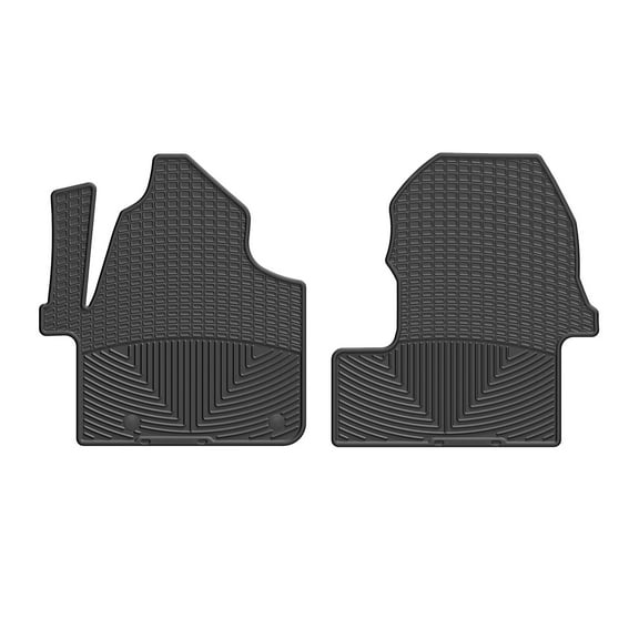 WeatherTech All-Weather Floor Mats compatible with Mercedes eSprinter, Sprinter - 1st Row (Driver & Passenger), Black