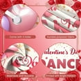 thumbnail image 3 of Red Roses Valentine's Day Banner Heart Shapes Love Display Romantic  Gift Boxes Romantic Backdrop for Valentine's Party Romantic Date Indoor Decoration, 3 of 8
