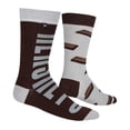 thumbnail image 5 of ODD SOX – Hershey's Milk Chocolate Bar Candy Logo Novelty Crew Socks – Size Large – Men’s 8–12 /, 5 of 5