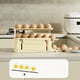 thumbnail image 2 of Porta Huevos Tipo Tambor Cajas Porta Huevos Que Ahorran Espacio Dispensadores De Huevos Para Frigorífico Porta Huevos De Encimera Porta Huevos Delgados, 2 of 5