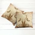 thumbnail image 6 of Ambesonne Animal Throw Pillow Cover 2 Pack, 3 Siamese Cats, 20", Pale Brown Tan, 6 of 7