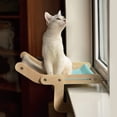 thumbnail image 5 of Mewoofun Medium Cat Sill Window Perch Lounge Mount Hammock Window Seat Bed for Indoor Cats,Blue, 5 of 8