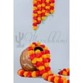 thumbnail image 4 of Marubhumi 5 Pcs of 4.5 Feet Long Strands Artificial Marigold Flowers Garland for Diwali, Traditional Indian Decor, Christmas Decor, Wedding Gift, Bush Floral Themed Party, DIY, Backdrop, 4 of 5