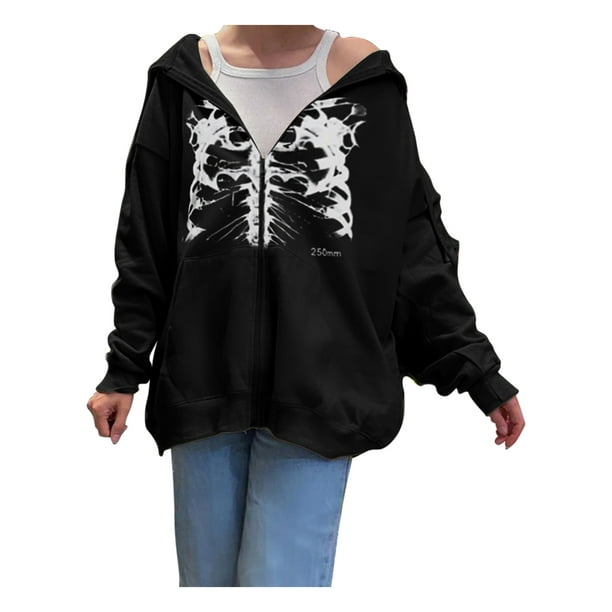 skeleton jacket y2k
