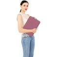 thumbnail image 5 of Mosiso 13.3 inch Laptop Sleeve for MacBook Pro 14 inch M4 M3 M2 M1 Lenovo Dell HP Asus Acer, Protective Neoprene Notebook Bag with Small Case, Dusty Rose, 5 of 6