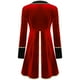 thumbnail image 4 of Disfraz de maestro de ceremonias de circo para mujer adulta de Halloween, chaqueta de terciopelo de manga larga, traje de carnaval de Navidad, festival de cosplay, rave, 4 of 5