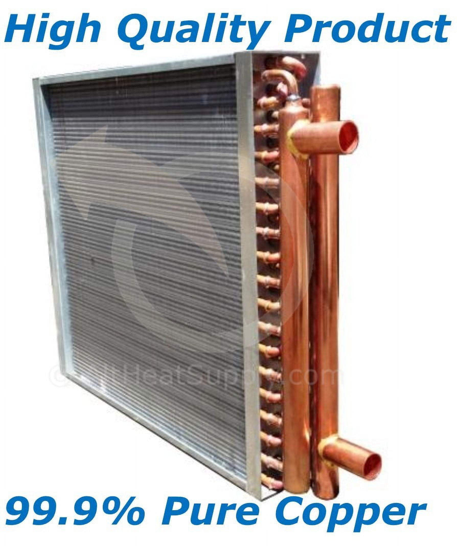 18" x 18" Water to Air Heat Exchanger, 120,000 BTU (Dragon Quality)