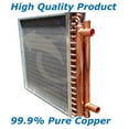 thumbnail image 4 of 18" x 18" Water to Air Heat Exchanger, 120,000 BTU (Dragon Quality), 4 of 8