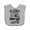 AC-Heather Grey, variant on Inktastic Alaska is Calling Adventure Nature Lover Graphic Boys or Girls Baby Bib