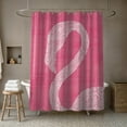 thumbnail image 4 of Creative Products Pink Flamingo Shower Curtain, 4 of 7