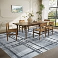 thumbnail image 3 of Garvee 9'x12' Geometric Area Rug Modern Accent Rugs, Soft Washable Rugs Non Slip Low Pile Indoor Carpet for Living Room Bedroom Home Office, Light Gray, 3 of 8