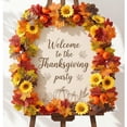 thumbnail image 5 of Wooowa Halloween Artificial Maple Leaves Pumpkins Sunflowers and Vines for Thanksgiving Home Decor Festive Display, 5 of 9