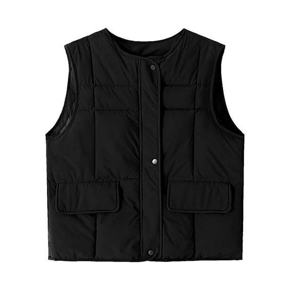 Quilted Jackets for Women Lightweight Sleeveless Zip Up Puffer Vest Winter Warm Insulated Gilet Fall Casual Outdoor with Pockets