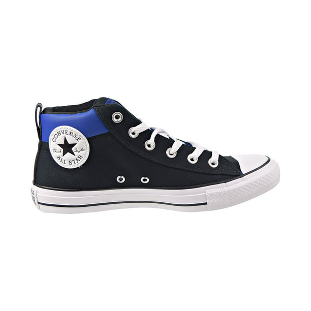 Converse Chuck Taylor All Star Street Mid Men's Shoes Black-White-Blue  164887f 