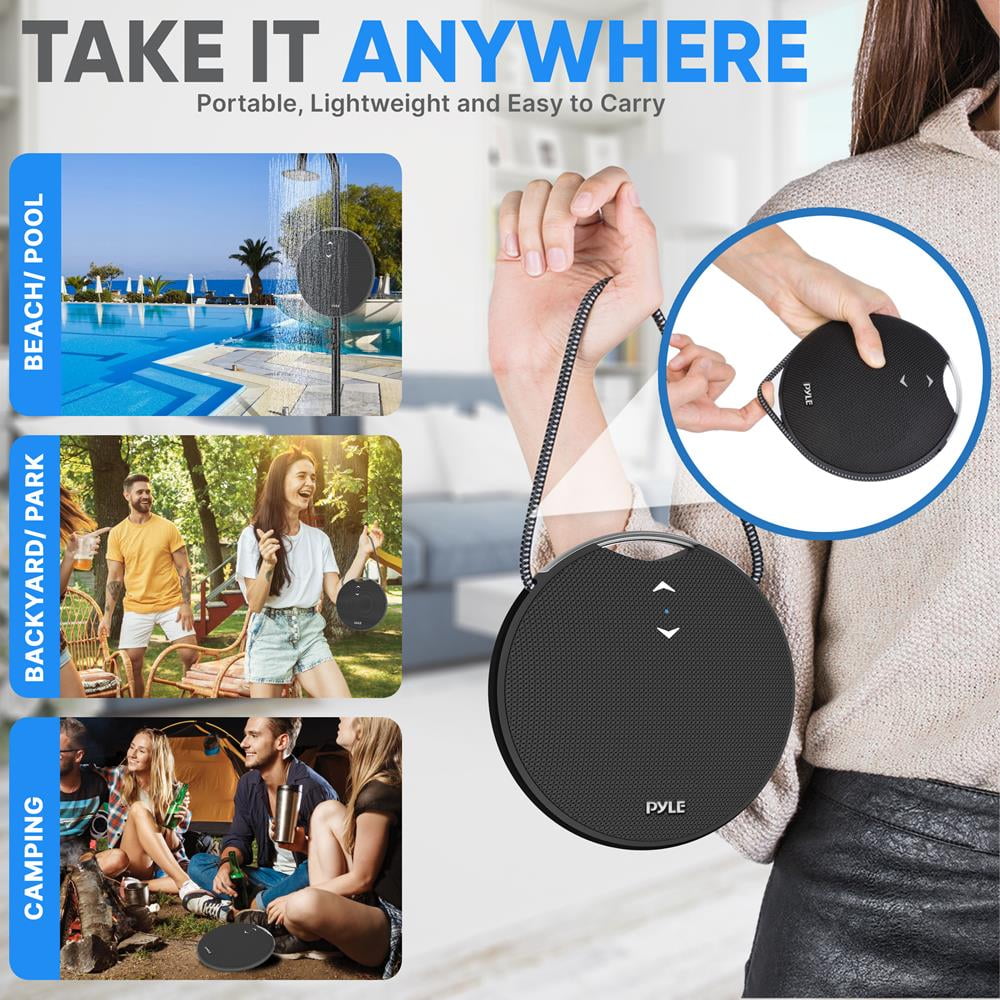 ECOXGEAR: EcoJourney Bluetooth Speaker with Dry Storage 50+ Hours of Playtime 100% Waterproof IP67 Rugged and Loud(Gray)