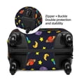 thumbnail image 2 of Hirioo Space D for Elasticity Suitcase Cover (No luggage Included) Durable Luggage Protector Fits 18-32 Inch Luggage-Small, 2 of 7