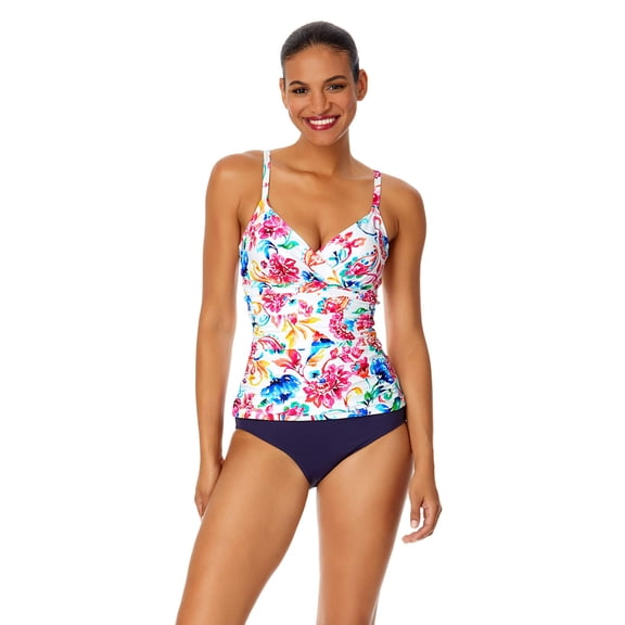 Anne Cole womens  Swim Tankini, 32DD/34D