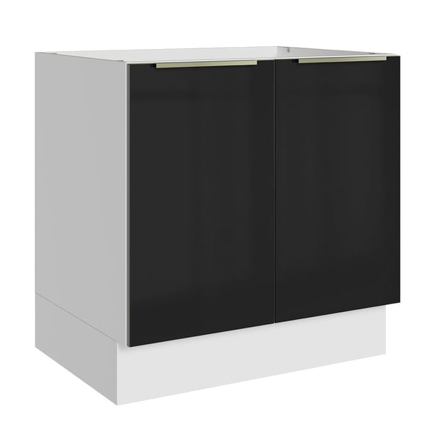 Gabinete Bajo Cocina Madesa Lux 80cm Sin Encimera BN Madesa