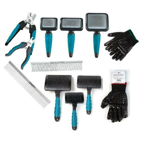 12 Piece Professional Pet Grooming Tool Set Basic Dog Groomer's