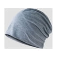 thumbnail image 2 of Unisex Beanie Winter Warm Comfy Cozy Skull Cap Chunky Baggy Hat,Men Women Slouch Hip-Hop Baggy Cap Winter Ski Baggy Hat,Gray, 2 of 8