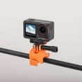 thumbnail image 2 of Multi-Function Flexible Mount for DJI Action 5/4, Insta360 Ace, GoPro Hero 12 – 360° Rotating Silicone Pole & Handlebar Camera Clamp, 2 of 13