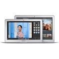 thumbnail image 3 of Apple MacBook Air 11-inch (i5 1.6GHz, 128GB SSD) (Early 2015, MJVM2LL/A) - Silver Bundle with Black Zipper Sleeve + Laptop Starter Kit + Cleaning Kit (Refurbished) Apple MJVM2LL/A-RB, 3 of 5