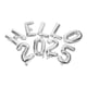 thumbnail image 4 of 1 juego de globos de Nochevieja 2025, globos decorativos para fiesta de Año Nuevo, suministros para fiestas, 4 of 7