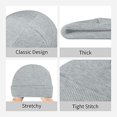 thumbnail image 4 of New Music Kids and On The Block Knit Cap Winter Warm Acrylic Hats Soft Hat for Women Men Black, 4 of 9