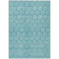 thumbnail image 2 of Addison Rugs Chantille Indoor/Outdoor Transitional Geometric Teal Washable Rectangle Rug, 2'6" x 3'10", 2 of 6