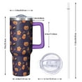 thumbnail image 2 of Halloween Treats Pattern Tumbler with Handle and Lid,40oz Double Wall Vacuum Insulated Tumbler,Cups Gift for Women and Men, 2 of 7