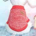 thumbnail image 2 of TELOLY Dog Clothes,Body-Hugging Design Dog Clothes for Small Dogs,Temperature Control Resists Cold Dog Sweatshirt,Pink,L, 2 of 4