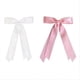 thumbnail image 1 of 2Pcs Hair Bows for Women,Bow Hair Clips-White&Pink, 1 of 5