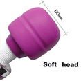 thumbnail image 2 of Rulwuck handheld rechargeable full body wand massager - perfect for home massage of neck, back, shoulders, waist, feet - suitable for everyone,Purple, 2 of 6