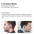 thumbnail image 6 of BLUETOOTH Language Translator Earbuds, High Accuracy Black Long Standby Time 3 Modes 114 Languages Language Translator Earbuds For Travel For Learning, 6 of 7