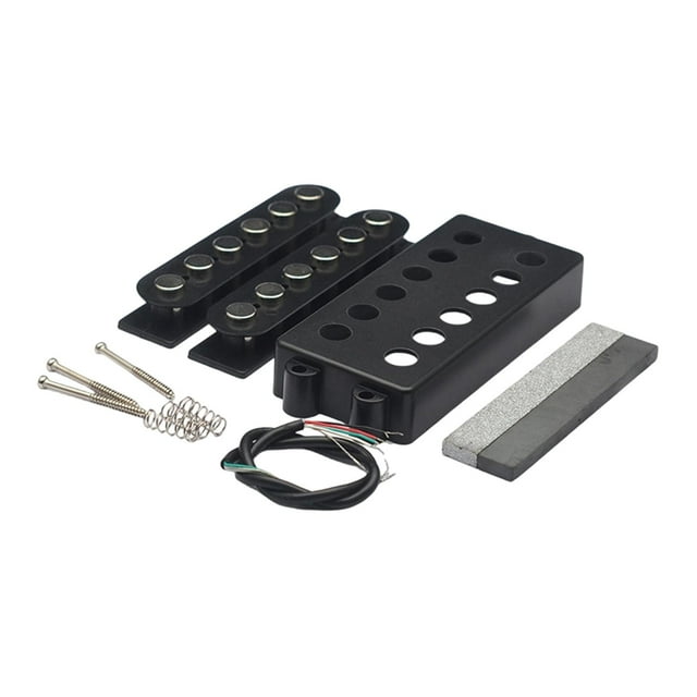 Pastillas Humbucker Pastillas para bajos de 5 cuerdas Kit de bricolaje Accesorios para guitarra Bajo eléctrico