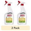 (2 pack) Nature’s Miracle Dog Urine Remover Enzymatic Formula, for Carpet, Hard Floors, Fabric and Furniture, 24 oz.