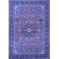 thumbnail image 1 of Ahgly Company Indoor Rectangle Medallion Blue Traditional Area Rugs, 8' x 12', 1 of 4