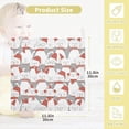 thumbnail image 2 of SKYSONIC Christmas Santa Cats Baby Muslin Washcloths Face Towel, 3 PCS Cute Burp Cloths Cotton Wipes Infant Wash Cloth for Newborn Boys Girls 12"x12", 2 of 7