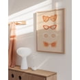 thumbnail image 6 of HAUS AND HUES Sunglasses Art Peach Aesthetic Wall Decor - Fashion Wall Decor and Boho Room Decor for Bedroom Aesthetic Travel Poster Hawaii Surfer Room Decor (Peach Glasses, 12x16 Beige Framed), 6 of 6