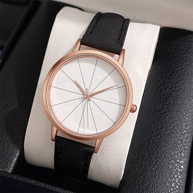On Sale! Womens Watches ,Mothers Day Gift for Grilfriend Women's Watch Quartz Dial Digital Watch Frosted Leather Strap Ladies And Girls' Watch,Black Buy 2 Save 10%