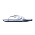 thumbnail image 3 of Women Flip Flops Non- Slides Sandals Casual Soft Slipper Hollow Jelly Clear Sandals Beach Ballet Low Heel Comfortable Summer On Jellies Shoes Black CN:39/US:7.5, 3 of 9