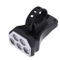 thumbnail image 4 of Faro de bicicleta impermeable IPX6 con Base de montaje, faro de bicicleta recargable a prueba de golpes de 1200mAh para ciclismo, 4 of 8