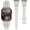 1# Milk white, variant on Bands Compatible with Apple Watch 49mm 46mm 42mm 45mm 41mm 44mm 40mm 38mm, Women Soft Leather with Shining Pearls Strap for iWatch Series 10/9 / 8/7 / 6/5 / 4/3 / SE/Ultra Brown