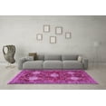 thumbnail image 3 of Ahgly Company Indoor Rectangle Persian Purple Traditional Area Rugs, 7' x 9', 3 of 4