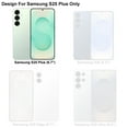 thumbnail image 3 of UZWZW 3 Pack (Not Support Fingerprint Unlock) Privacy Screen Protector for Samsung Galaxy S25 Plus 5G Tempered Glass, 3 of 7